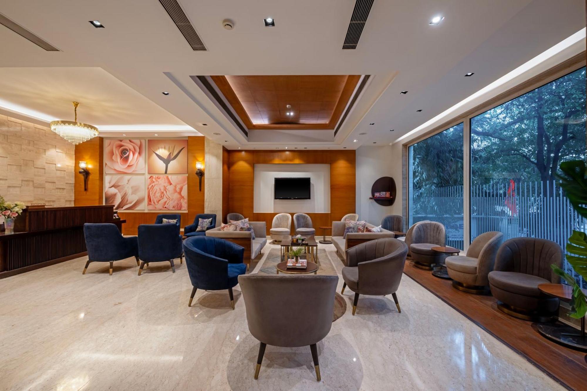Hotel Saket 27 New Delhi Extérieur photo